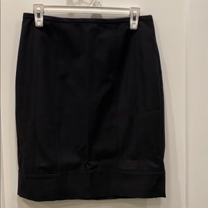 Black A Line Skirt